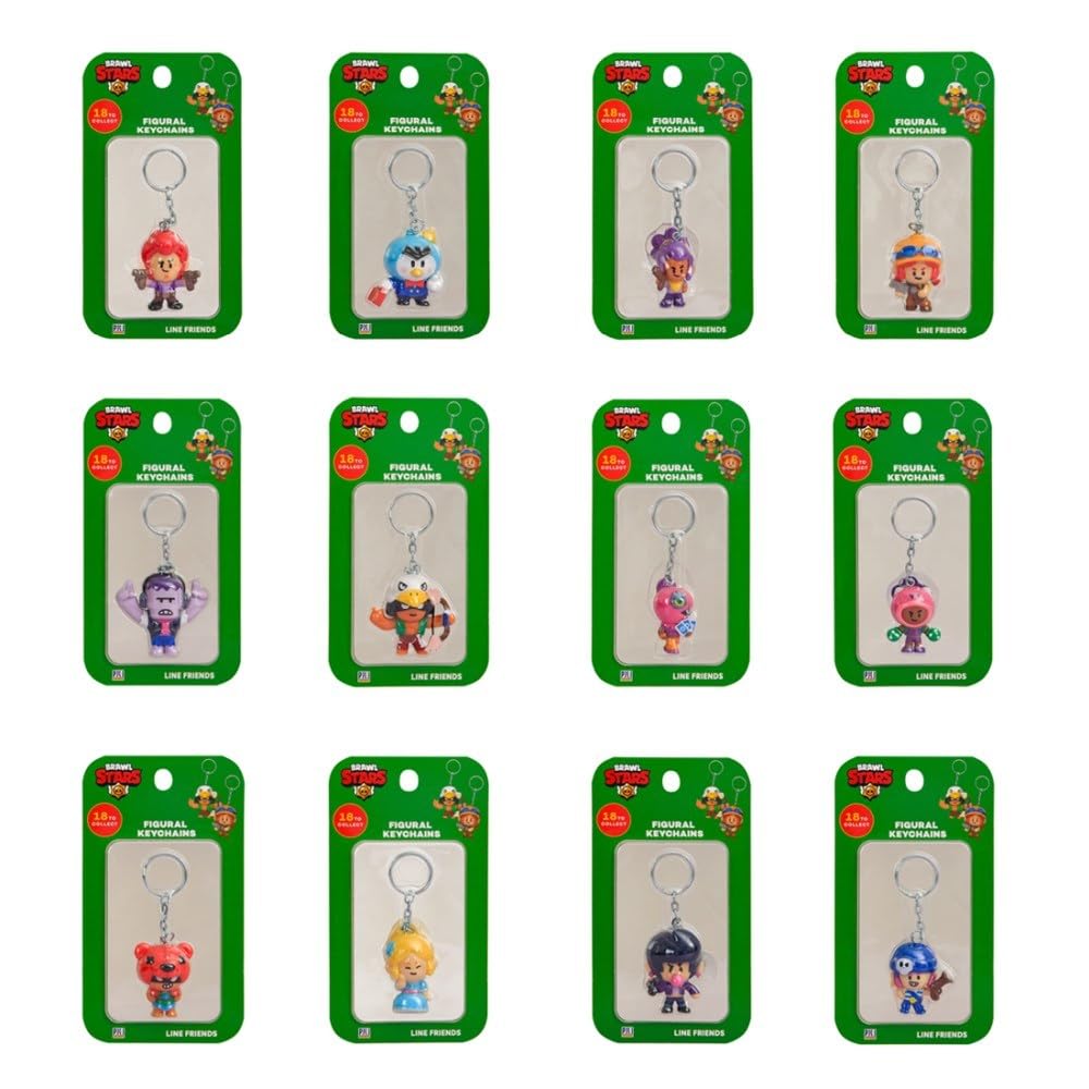 Brawl Stars キーホルダー 5個セット Brawl Stars 22 Styles Keychain Pendant Cartoon Doll Backpack